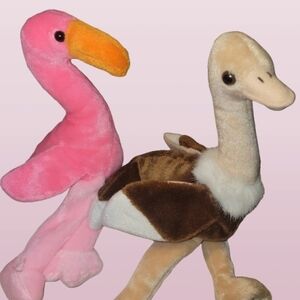 Pinky And Stretch Ty Beanie Babies